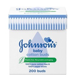 Johnson & Johnson (3 Pack) New Johnson's Baby Cotton Buds - 3 X 200 Packs