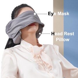 galactruly Travel Neck Pillows for Airplanes,Turtle Airplane Neck Pillow for Long Flights,Sleeper Hold Pillow Travel,Airplane Eye Mask Head Holder,Best Flying Neck Pillow