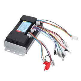 Controlador de Motor de Bicicleta Eléctrica, 48V-72V Controlador de Motor sin Escobillas de Onda Sinusoidal Refrigeración Rápida Cableado Fácil para Conducir