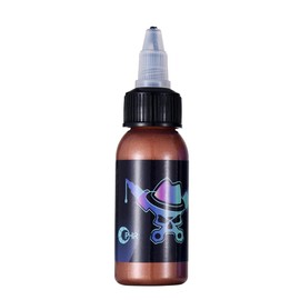 OPHIR Acrylic Airbrush Paint for Model Hobby, Shoes, Leather Painting Opaque Acrylic Pigment Ink - Easy to Clean with Water or Alcohol (RED BRONZE)