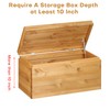2 Pack Soft Close Toy Box Hinges for Heavy Curved,