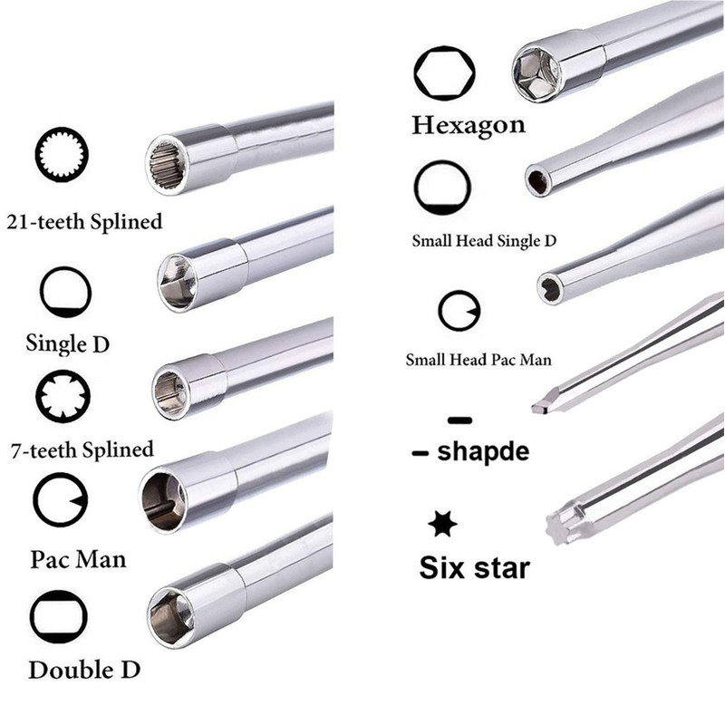 LIYYOO Carburetor Adjustment Screwdriver Tools, Carburetor Adjusting Tool (10pcs) for