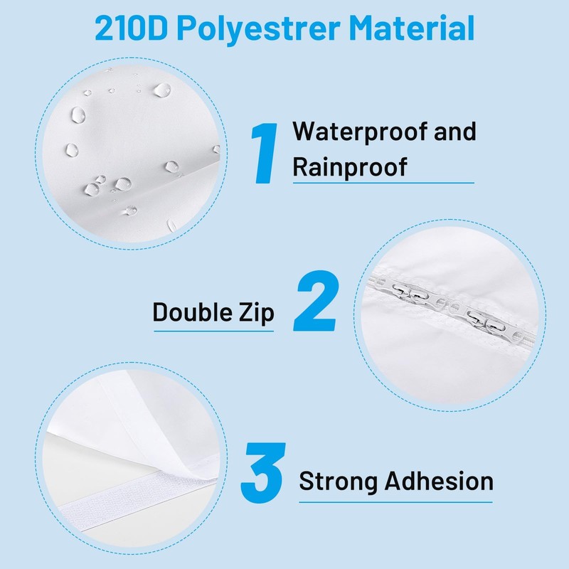 400 cm Sealing Set, Window Seal for Mobile Air Conditioners,