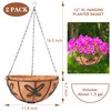 ARVINKEY Hanging Planters Indoor Outdoor Metal or Ceramic Various Sizes