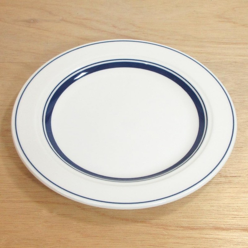 Dinner Plate, 9.8 inches (25 cm) Plate, Navy Blue, Countryside,