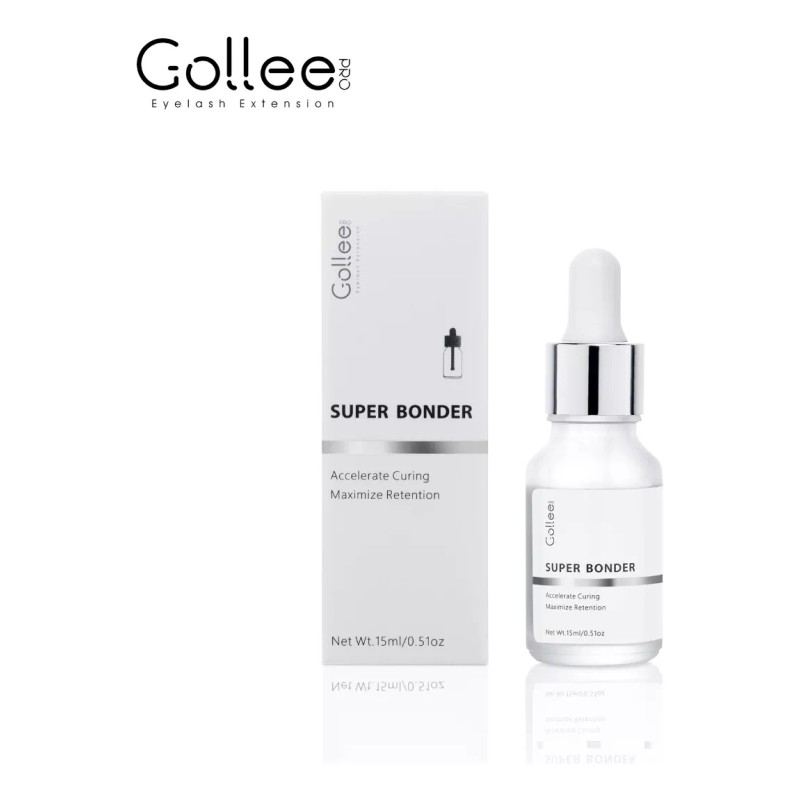 Gollee Super Bonder Golle Para Extensión Pestañas Máxima Retención
