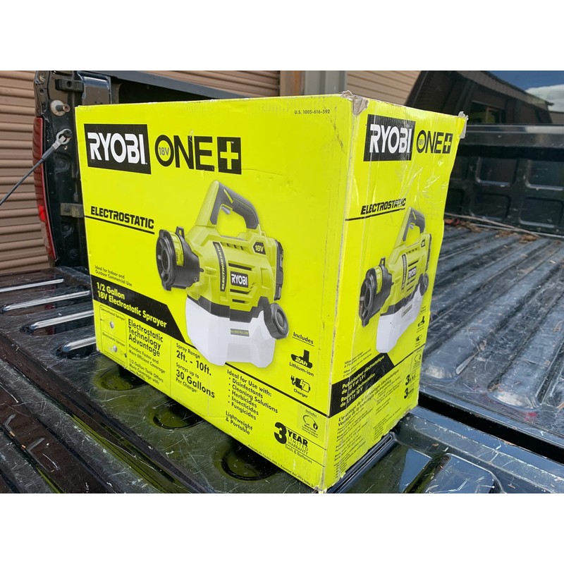 RYOBI - ONE+ 18V Cordless Electrostatic 0.5 Gal Sprayer with