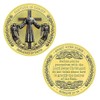 Christian Cross Coin Clothed in Christ Holiday Challenge Coin Gift