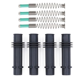 GisWell 4-Piece Set Spring Repair Kit Ignition Module Ignition Coil for Astra J, Corsa D E, Cascada W13 for Corsa D E for Insignia A for Mokka X for Cruze for Opel