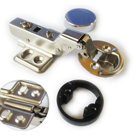 Dia 1"/26mm Hole Euro Hydraulic Soft Close Hinge for Cabinet Glass Door (Insert), Not for Dia 30mm Hole