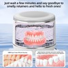Ultrasonic Retainer Cleaner Machine, Professional Dental Appliance Cleaning Device. 3