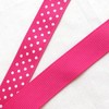 Chenkou Craft 24 Yards 5/8" Dot Grosgrain Ribbon Total 12