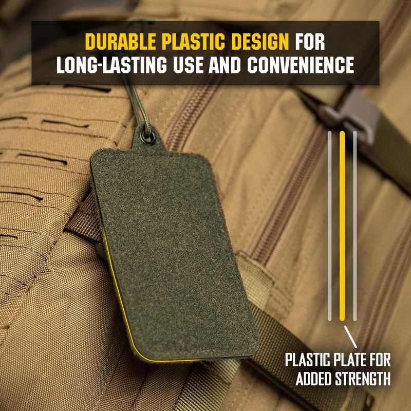 M-Tac Tactical ID and Patch Holder with Velcro Surface and