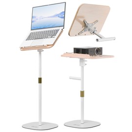 Boostool 2 in 1 Book Stand Reading Hands-Free, Laptop Stand Tablet Stands Adjustable Height Lectern Podium Stand for Music, Office, Meeting Room, Study