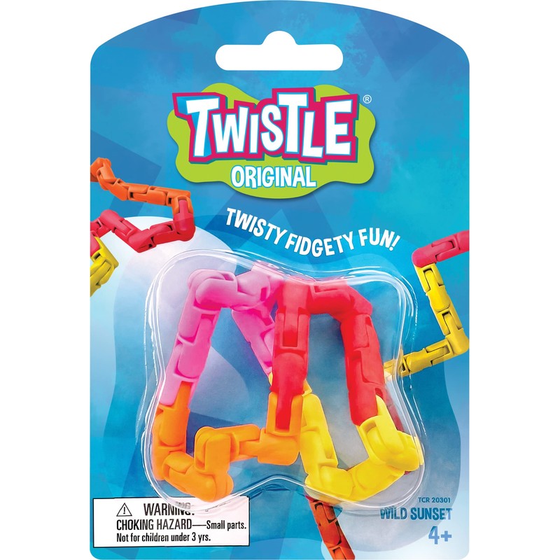 Twistle Original Fidget Sensory Toy - Wild Sunset
