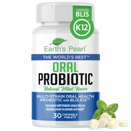 Earth's Pearl Dental Probiotics for Fresh Breath & Oral Health