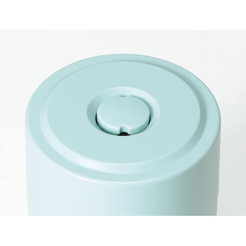 Skater POS8-A Airtight Storage Container with Push Button, Smoke Blue,