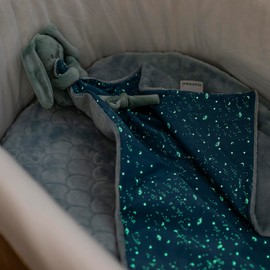 Nattou Comforter Doudou Rabbit Lapidou, 50 cm, Lapidou Copper Green