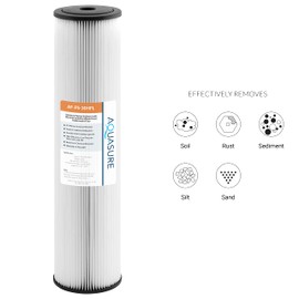 Fortitude V2 Series High Flow 30 Micron Pleated Sediment Filter Large Size
