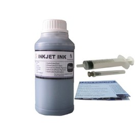 ND Brand Dinsink: 250ml 10oz Pigment Black refill ink kit for HP 15 45 ink cartridge: Deskjet 810 810C 812 812C 825 825C 825Cvr 840 840C 841 841C 842 842C 843 843C 845 845C 845Cvr 920 920C 920Cvr 940 940C 940Cvr 3820 ...The item with syringe and detail r