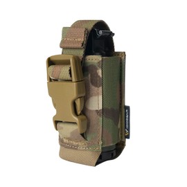 IDOGEAR Tactical Flashlight Holder Molle flashbang Pouch Magazine Pouch Multi-Purpose Tool Pouch for Vest Heavy Duty Belt Backpack (Multi-camo)