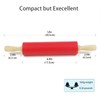 Remeel Silicone Rolling Pin for Baking Non-stick Rolling Pin Dough