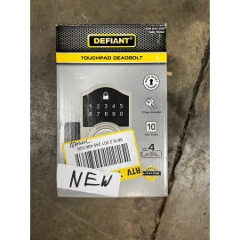 Defiant 1009 623 200 Touchpad Deadbolt - Satin Nickel