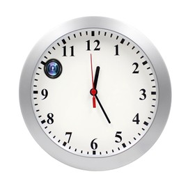 XCOUI Security Camera Wall Clock, 1080P HD Nanny Cam with Motion Detection, 8.7in Clock Cameras No WiFi Required, No Audio