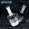 Unbranded Pair 7x6 inch Square Led Headlights for Oldsmobile Cutlass