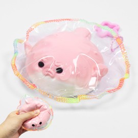 Pellinch Emulation Puffer Fish Squeeze Toy, Anti-Stress Ball Children, FuFu Squishy Toy, Squeeze Toy, Stress Relief Toy for Adults and Children