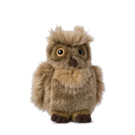 WWF Plüsch WWF01108, Plush Toy Owl (25 cm), Extra Fluffy and Lifelike Plush Toy Collection of the, and Safety Standards, Also Suitable for Babies