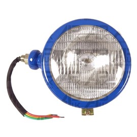 APUK LH Blue Front Headlight Lamp Light Replacement for Fordson Power Super Dexta Major Tractor