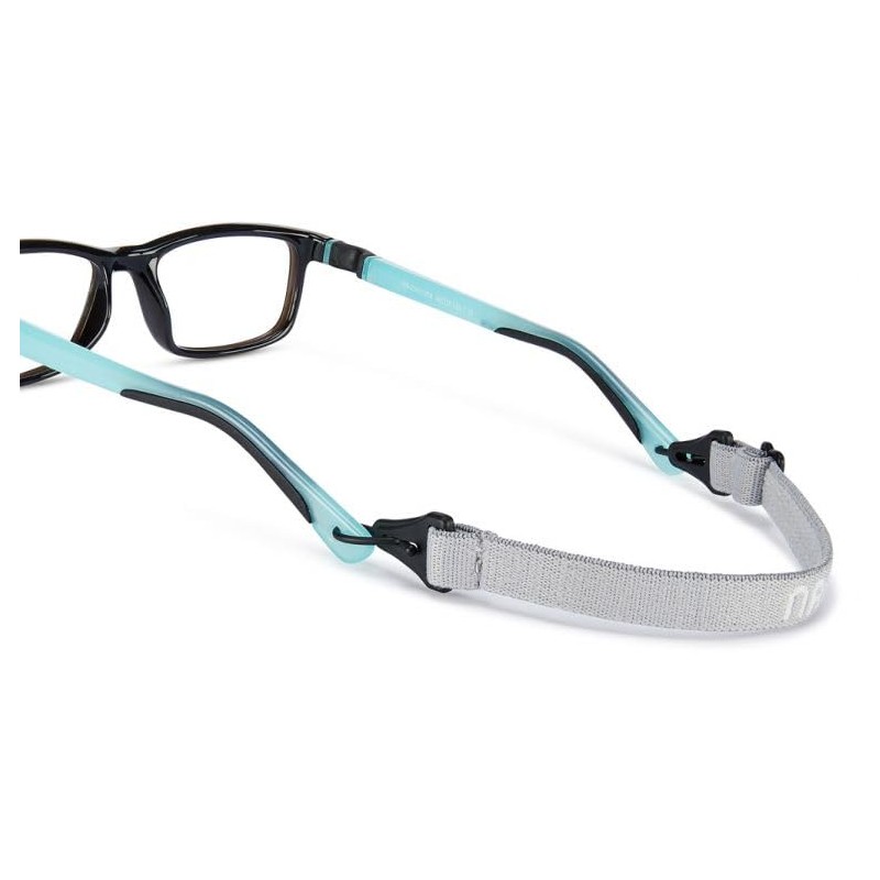 NANOVISTA Unisex Children's FANGAME 3.0 Sunglasses, Black/AZUL GLOW, 50