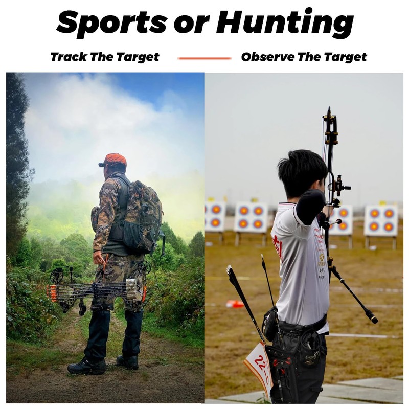 POEARCUS Compound Bow Belt Holder Bag - Hunting & Target