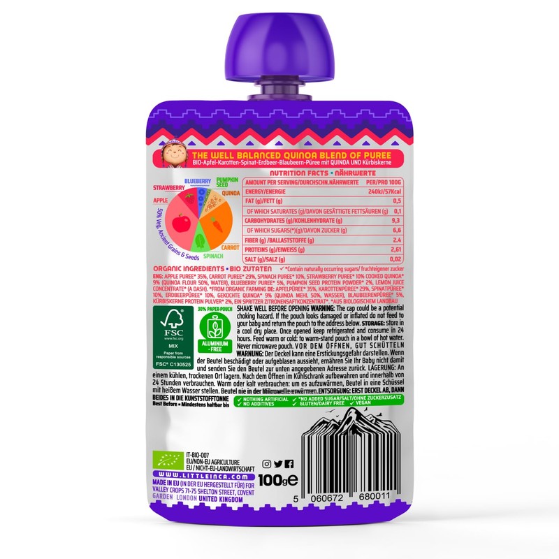 Little Inca Quinoa (Quinoa Yummy Purple)