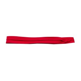 FQH Hat Bands - Two-Pleat Narrow Cotton with Two Hooks-Final Sale - Red