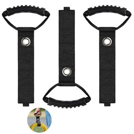 3 Pack Extension Cord Organizer,Black Garden Hose Storage Straps, Water Hose Storage Straps with Handle,for Cables, Cables,Ropes, Garden Water Hoses Carrying
