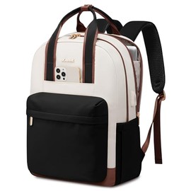 LOVEVOOK Backpack Womens, 15.6 inch Fashion Laptop Rucksack Bag for Ladies, Waterproof Daypacks for Teacher Nurse, School Bags with USB Port for University Work Travel