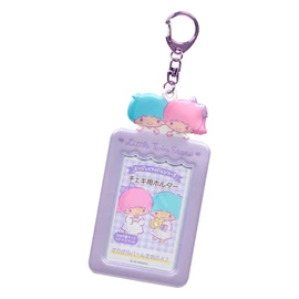 Sanrio (SANRIO) Instax Mini Holder (Enjoy Idol) Little Twin Stars Kiki Lara PVC & Steel Storage Size: Approx. 2.1×3.4 inches Card Case 493996