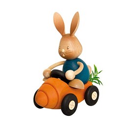 Drechslerei Kuhnert - Easter Decoration / Easter Bunny - Stupsi Rabbit - Wooden - Made in Germany