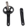 Bike Crank Arm Set Hollow Integrated Single Disc Aluminum Alloy