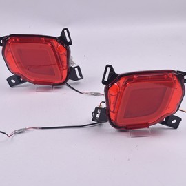 ECAHAYAKU LED Rear Bumper Light For Toyota Highlander 2015 2016 2017 2018 LED Tail Brake Lights Fog Light Turn Signal Light