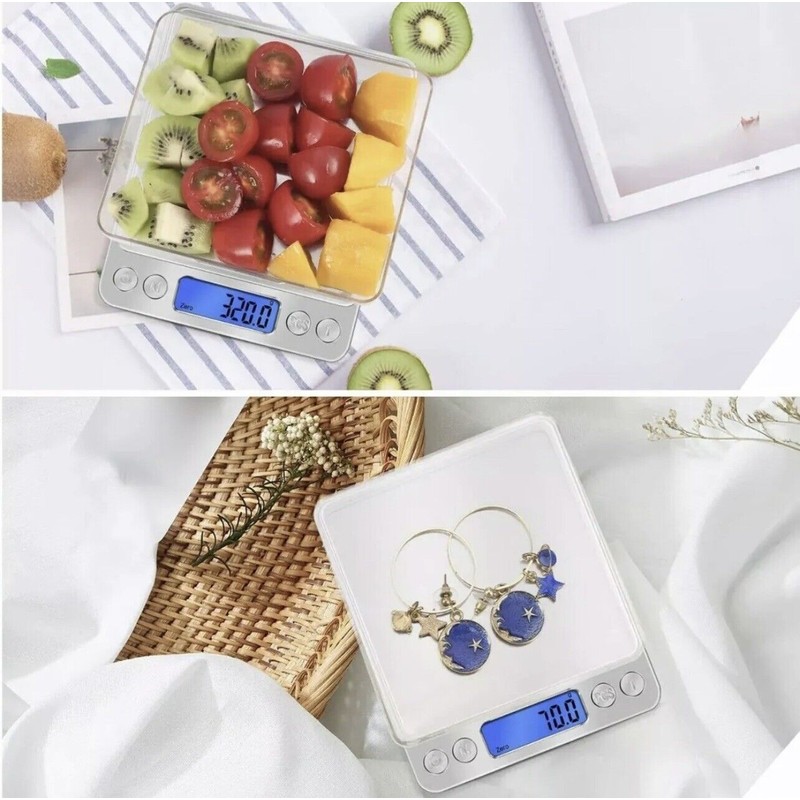 MagicTek Digital Scale 3000g x 0.1g Kitchen Food Diet Electronic
