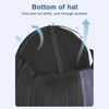 Short Straight Hair Wig with Cap Women's Baseball Cap Wigs