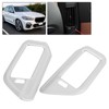 2pcs ABS Chrome Style Columnar Interior Air Vent Outlet Cover