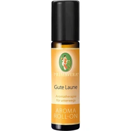 PRIMAVERA Duft Roll-On Gute Laune bio 10 ml - Orange, Limette und Zitrone - Aromaöl, Duftöl, Aromatherapie für unterwegs - motivierend - vegan