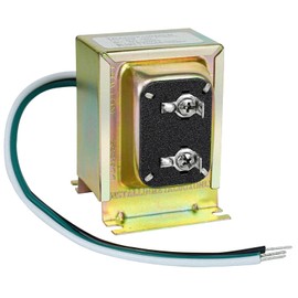 VIIVRIA 24-Volt AC 40VA Doorbell Transformer, Compatible with Ring Wired Video Doorbell and Thermostats, Easy to Install Hardwired Door Chime Power Supply for Multiple Smart Doorbells