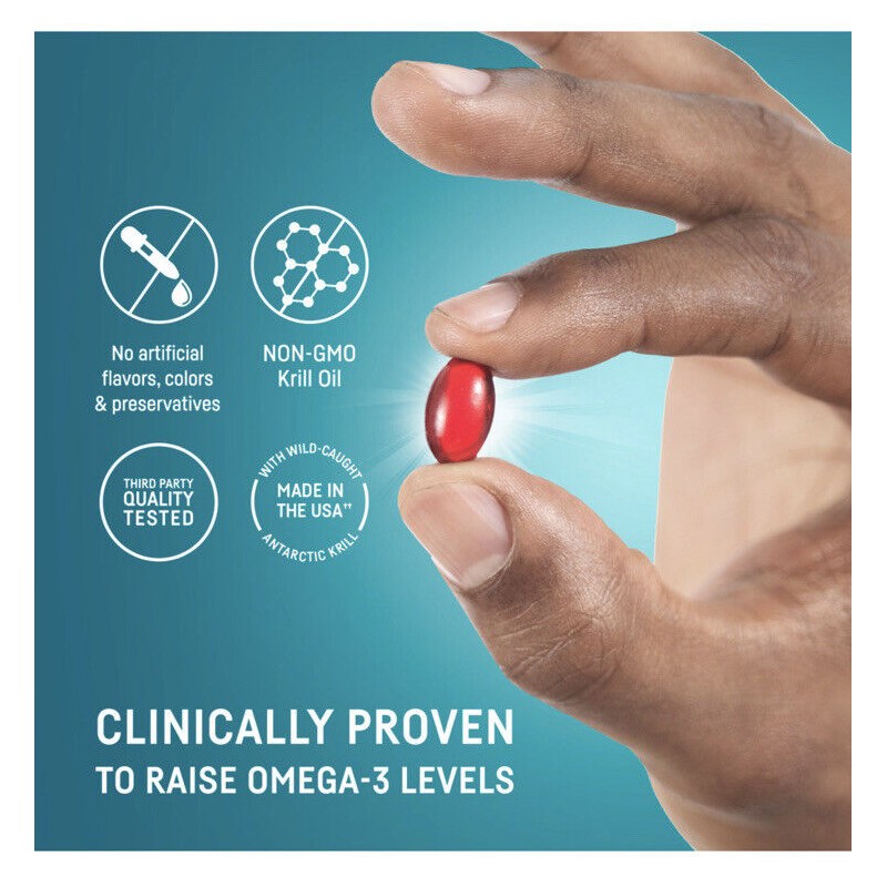 Pure Kori Pure Antarctic Krill Oil Multi Benefit Omega-3 Mini