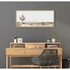 Kate and Laurel Sylvie Lone Joshua Tree Framed Canvas Wall