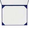 GraduationMall Handcrafted Imprinted Diploma Cover 6" x 8" (Royal)